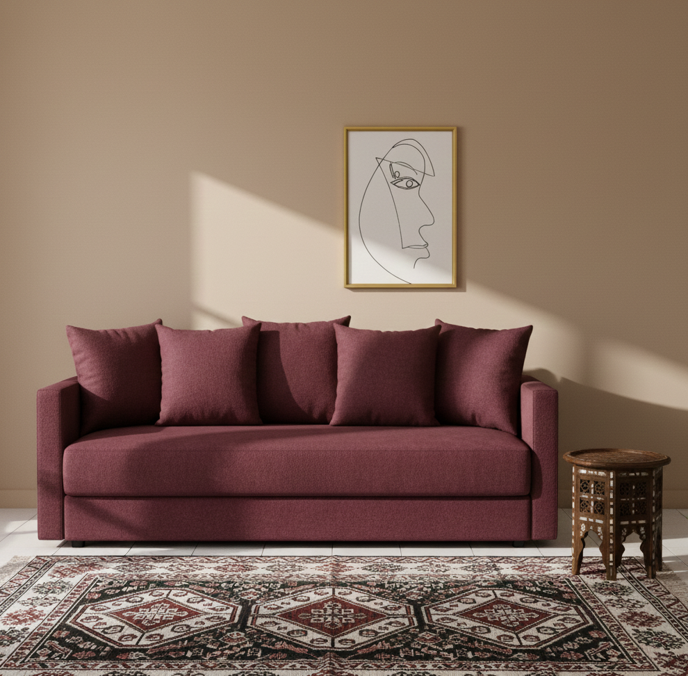 HOUSSE SEDARI STANDARD 3 COUSSINS ET 2 ACCOUDOIRS BLEU NUIT