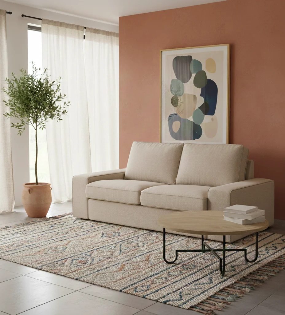 Housse canapé Kivik sur mesure 2 places